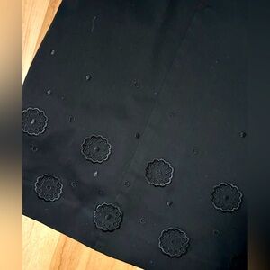 Black strapless dress size 16